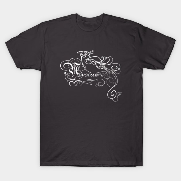 Nevermore T-Shirt by GnarllyMama